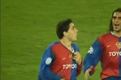 UEFA CHAMPIONS LEAGUE 2002-2003 1次リーグ Group-B 4節 バーゼル vs バレンシア BASEL vs VALENCIA 2002.10.22