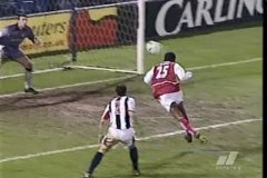 England Carling Cup 2003-2004 準々決勝 ウエストブロムウィッチ・アルビオン vs アーセナル WEST BROMWICH ALBION vs ARSENAL 2003.12.16