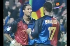 La Liga 1999-2000 31節 バルセロナ vs バレンシア  BARCELONA vs VALENCIA 2000.04.02