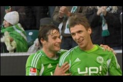 BUNDESLIGA 2011-2012 9節 ヴォルフスブルク vs ニュールンベルク VfL WOLFSBURG vs 1.FC NURNBERG 2011.10.15