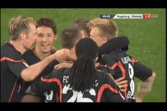 BUNDESLIGA 2011-2012 10節 アウクスブルク vs ベルダー・ブレーメン AUGSBURG vs WERDER BREMEN 2011.10.21