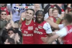 Premier League 2011-2012 9節 アーセナル vs ストーク･シティ ARSENAL vs STOKE CITY 2011.10.23