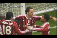 SERIE A 2011-2012 11節 ミラン vs カターニア MILAN vs CATANIA 2011.11.06