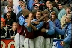 Premier League 1998-1999 8節 コベントリー･シティ vs アストン･ビラ COVENTRY CITY vs ASTON VILLA 1998.10.03