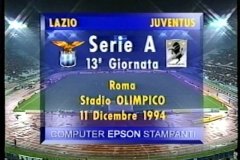 SERIE A 1994-1995 13節 ラツィオ vs ユベントス LAZIO vs JUVENTUS 1994.12.11