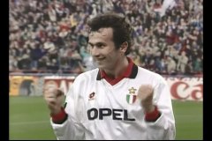 UEFA CHAMPIONS LEAGUE 1994-1995 準決勝 第2戦 ミラン vs パリ･サン･ジェルマン MILAN vs PARIS SAINT-GERMAIN 1995.04.19