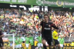 BUNDESLIGA 2011-2012 31節 ヴォルフスブルク vs アウクスブルク WOLFSBURG vs AUGSBURG 2012.04.14