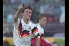WORLD CUP ITALIA 1990 Group-D 西ドイツ vs UAE GERMANY vs UA EMIRATES 1990.06.15