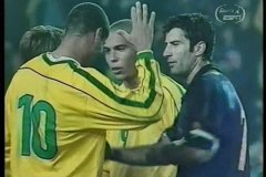BARCELONA 100th Anniversary Match 1999 BARCELONA vs BRAZIL バルセロナ vs ブラジル 1999.04.28