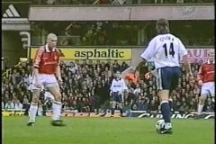 Premier League 1999-2000 12節 トッテナム・ホットスパー vs マンチェスター・ユナイテッド TOTTENHAM HOTSPUR vs MANCHESTER UNITED