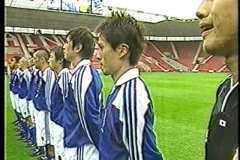 INTERNATIONAL A MATCH 2001 日本 vs ナイジェリア JAPAN vs NIGERIA 2001.10.07 サウサンプトン