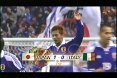 KIRIN CHALLENGE CUP 2001 日本 vs イタリア JAPAN vs ITALY 2001.11.07
