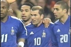INTERNATIONAL A MATCHE 2002 フランス vs スコットランド FRANCE vs SCOTLAND 2002.03.27