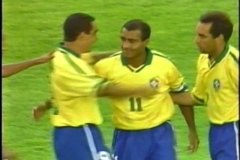 INTERNATIONAL A MATCH 1998 BRAZIL vs EL SALVADOR ブラジル vs エルサルバドル