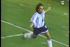 2002 FIFA WORLD CUP KOREA／JAPAN 南米予選 9節 アルゼンチン vs ウルグアイ South American Qualifying ARGENTINA vs URUGUAY 2000.10.08