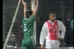 UEFA CHAMPIONS LEAGUE 1995-1996 準決勝 第1戦 アヤックス vs パナシナイコス AJAX vs PANATHINAIKOS 1996.04.03