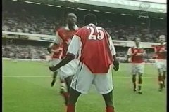 Premier League 1998-1999 38節 アーセナル vs アストン･ビラ ARSENAL vs ASTON VILLA 1999.05.16