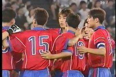 シドニーオリンピック アジア最終予選 壮行試合 U-22 韓国 vs U-22 日本 U-22 SOUTH KOREA vs U-22 JAPAN 1999.09.27