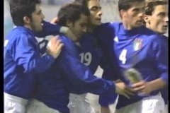 INTERNATIONAL A MATCH 2000 イタリア vs スウェーデン ITALY vs SWEDEN 2000.02.23