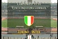 SERIE A 1993-1994 25節 トリノ vs インテル TORINO vs INTER 1994.02.27