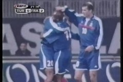 INTERNATIONAL A MATCH 2000 トルコ vs フランス TURKEY vs FRANCE 2000.11.15