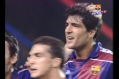 La Liga 1992-1993 12節 バルセロナ vs エスパニョール BARCELONA vs ESPANYOL 1992.11.29