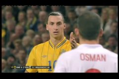 INTERNATIONAL A MATCH 2012 SWEDEN vs ENGLAND 2012.11.14 スウェーデン vs イングランド