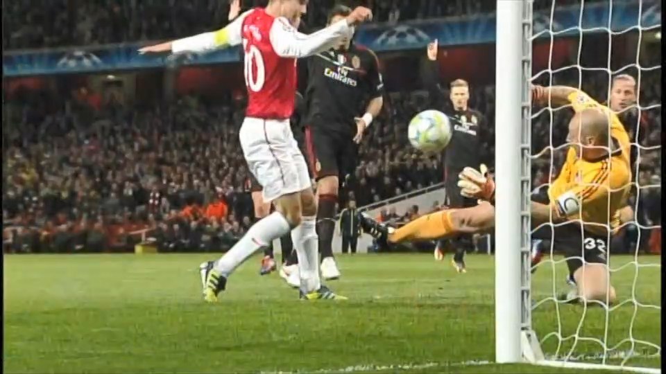 UEFA CHAMPIONS LEAGUE 2011-2012 Round of 16 2nd leg アーセナル vs ミラン ARSENAR vs MILAN 2012.03.06