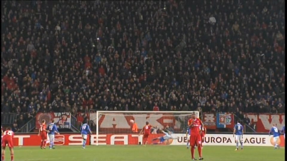 UEFA EUROPA LEAGUE 2011-2012 Round of 16 2nd leg トゥウェンテ vs シャルケ04 TWENTE vs SHALKE 04 2012.03.08