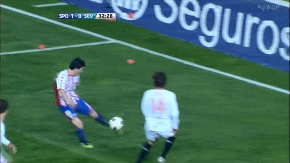 La Liga 2011-2012 27節 スポルティング・ヒホン vs セビージャ SPORTING GIJON vs SEVILLA 2012.03.10