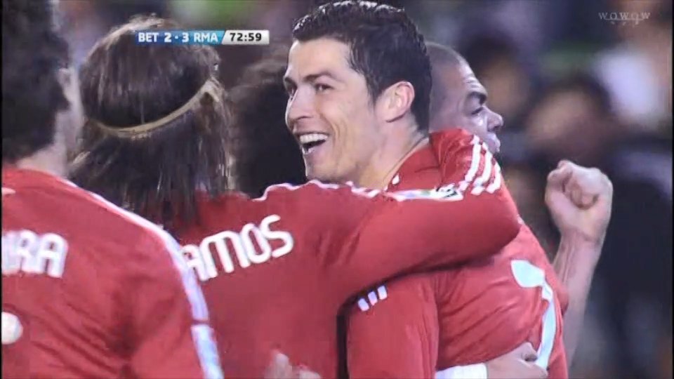 La Liga 2011-2012 27節 ベティス vs レアル・マドリード BETIS vs REAL MADRID 2012.03.10