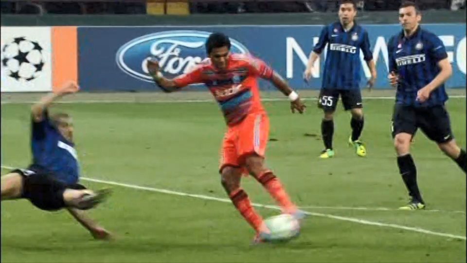 UEFA CHAMPIONS LEAGUE 2011-2012 Round of 16 2nd leg インテル vs マルセイユ INTER vs MARSEILLE 2012.03.13