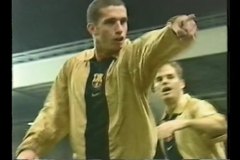 UEFA CHAMPIONS LEAGUE 2001-2002 2次リーグ Group-B 1節 リバプール vs バルセロナ LIVERPOOL vs BARCELONA 2001.11.20