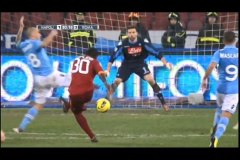 SERIE A 2011-2012 16節 ナポリ vs ローマ NAPOLI vs ROMA 2011.12.18
