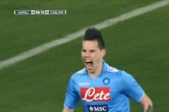 SERIE A 2011-2012 27節 ナポリ vs カリアリ NAPOLI vs CAGLIARI 2012.03.09