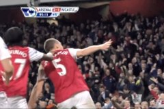 Premier League 2011-2012 28節 アーセナル vs ニューカッスル･ユナイテッド ARSENAL vs NEWCASTLE UNITED 2012.03.12