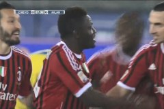SERIE A 2011-2012 32節 キエーボ vs ミラン CHIEVO VERONA vs MILAN 2012.04.10