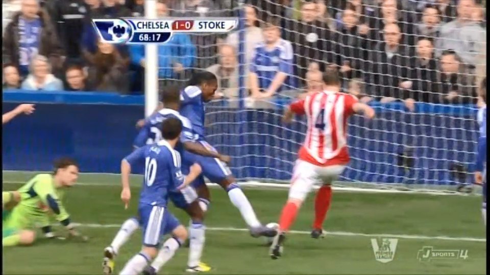 Premier League 2011-2012 28節 チェルシー vs ストーク・シティ CHELSEA vs STOKE CITY 2012.03.10