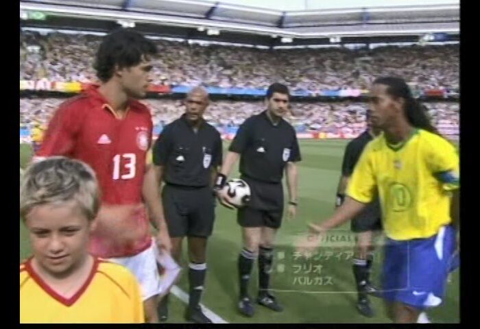 FIFA CONFEDERATIONS CUP GERMANY 2005 準決勝 ドイツ vs ブラジル Semi finals GERMANY vs BRAZIL