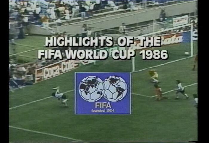 HIGHLIGHTS OF THE FIFA WORLD CUP 1986 総集編
