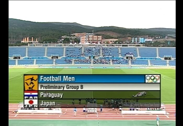 OLYMPIC ATHENS 2004 Group-B パラグアイ vs 日本 PARAGUAY vs JAPAN