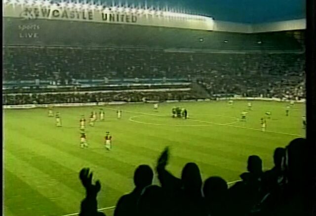 1997-1998 19節 ニューカッスル・ユナイテッド vs マンチェスター・ユナイテッド NEWCASTLE UNITED vs MANCHESTER UNITED