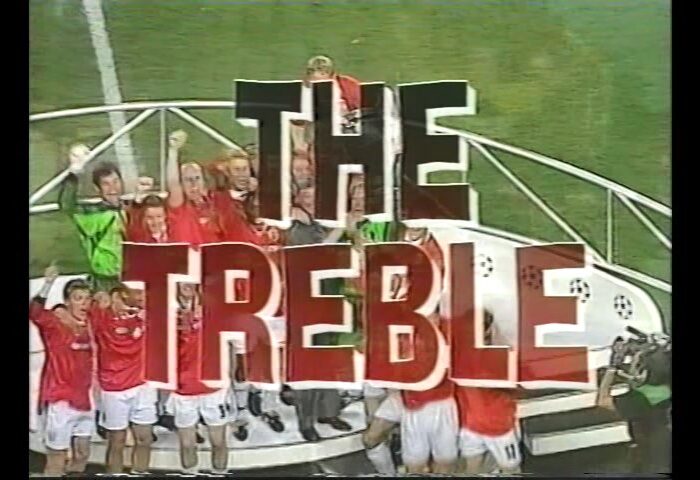 MANCHESTER UNITED THE TREBLE マンチェスター・ユナイテッド 1998-99 ザ･トレブル