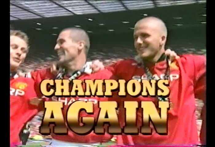 CHAMPIONS AGAIN MANCHESTER UNITED 1999-2000