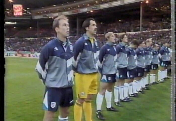 INTERNATIONAL A MATCH 1996 ENGLAND vs CROATIA イングランド vs クロアチア 1996.04.24