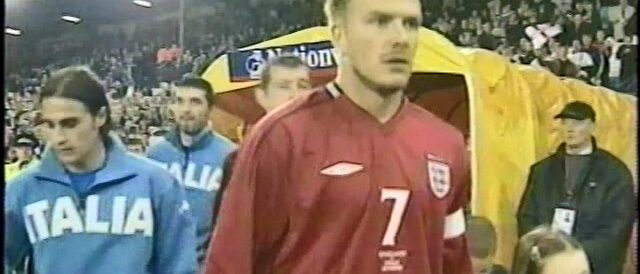 INTERNATIONAL A MATCH 2002 イングランド vs イタリア ENGLAND vs ITALY 2002.03.27