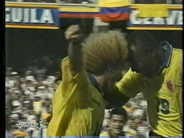 WORLD CUP FRANCE 1998 南米予選 3節 コロンビア vs ウルグアイ South America Qualifying COLOMBIA vs URUGUAY 1996.07.07