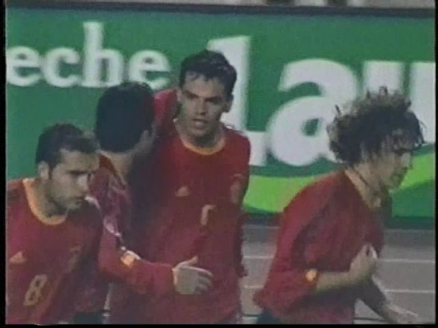 INTERNATIONAL A MATCH 2002 スペイン vs ポルトガル SPAIN vs PORTUGAL 2002.02.13