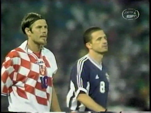 UEFA EURO 2000 予選 Group-8 ユーゴスラビア vs クロアチア YUGOSLAVIA vs CROATIA 1999.08.18