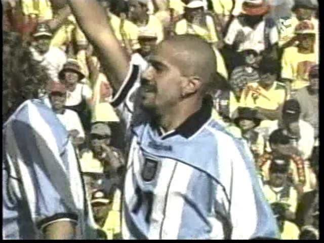 2002 FIFA WORLD CUP KOREA／JAPAN 南米予選 14節 エクアドル vs アルゼンチン South American Qualifying ECUADOR vs ARGENTINA 2001.08.15